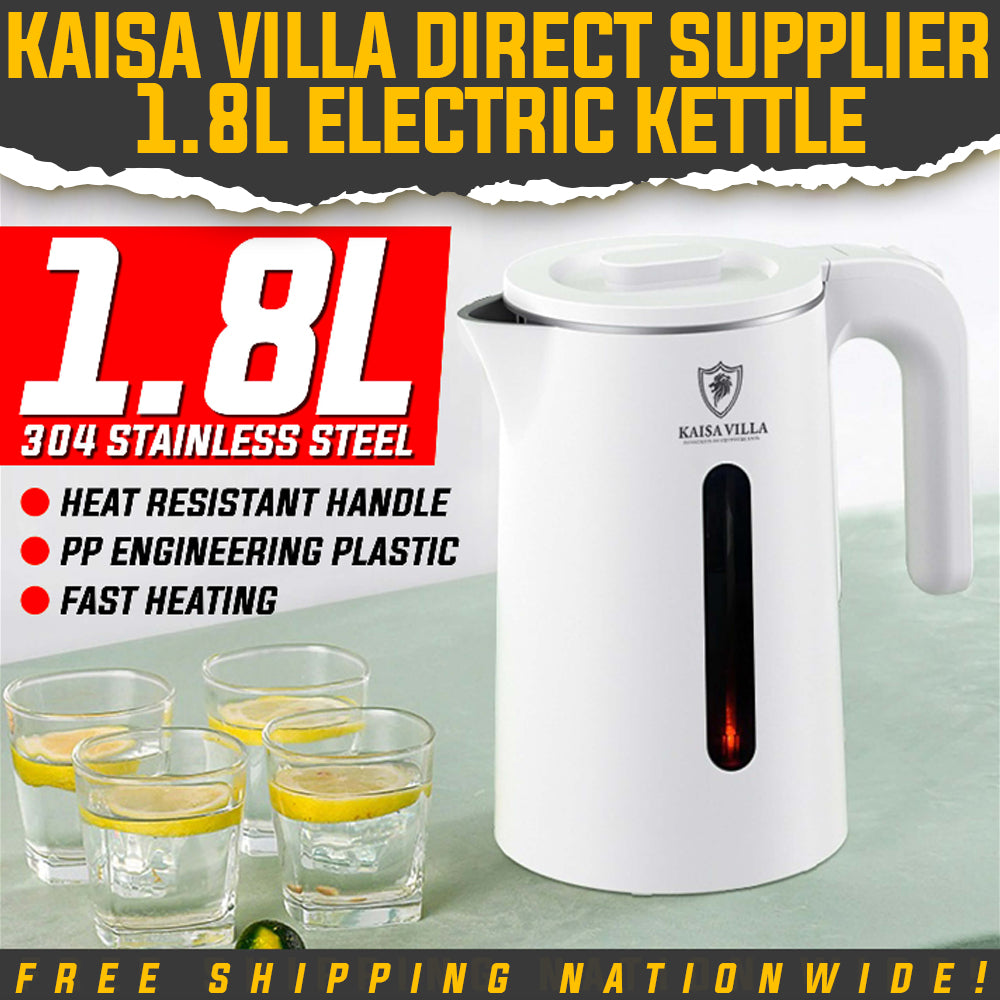 Electric Kettle, 2.5L Rapid-boil Water Boiler, Stainless Steel 304