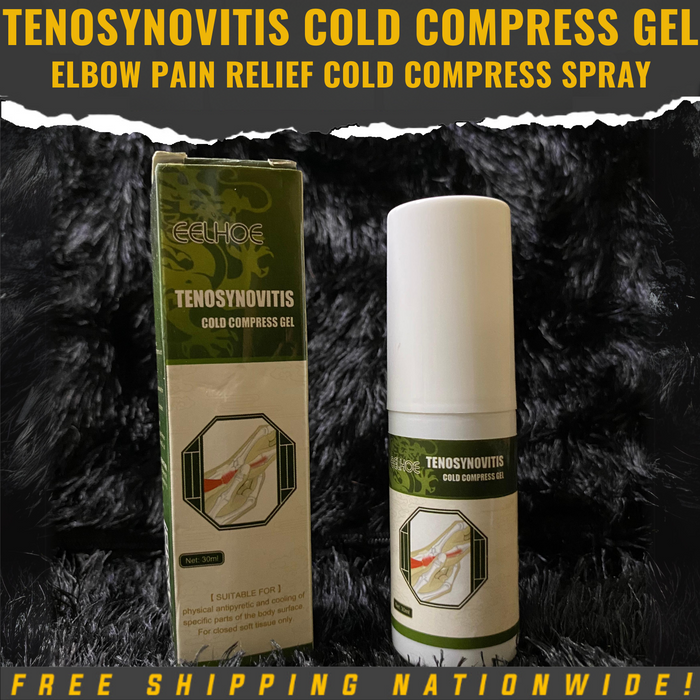 Tenosynovitis Cold Compress Gel Elbow Pain Relief Cold Compress Spray