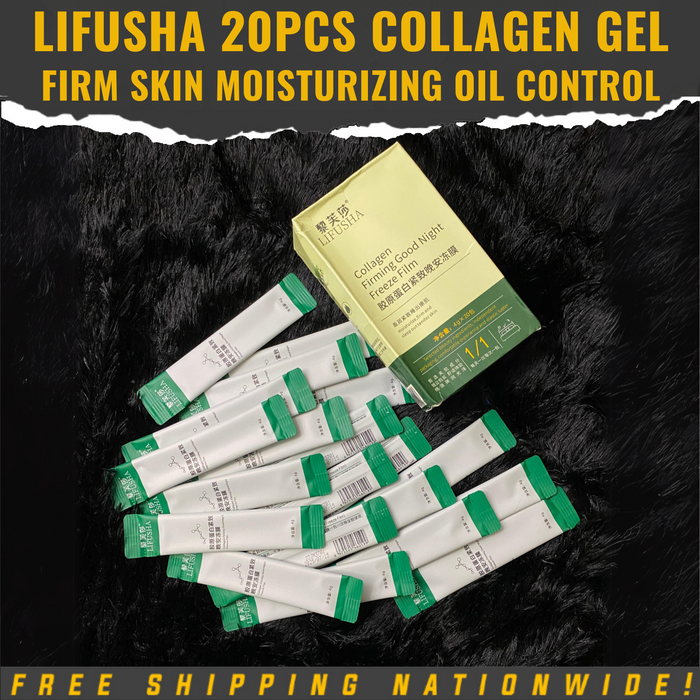 Lifusha 20pcs Collagen Gelly Firm Skin Moisturizing Oil Control