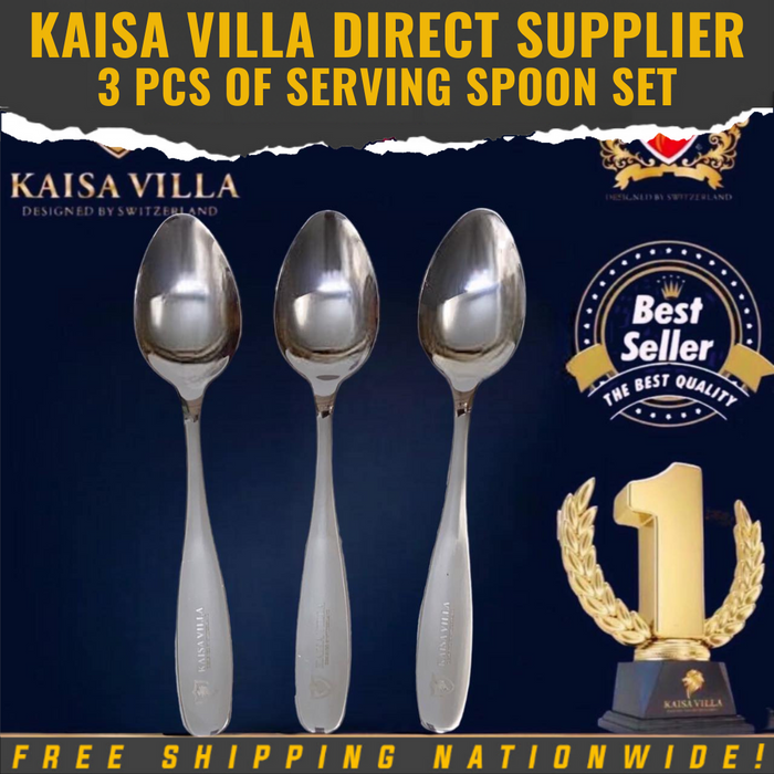 Kaisa Villa Direct Supplier 3 Pcs Cutlery Set