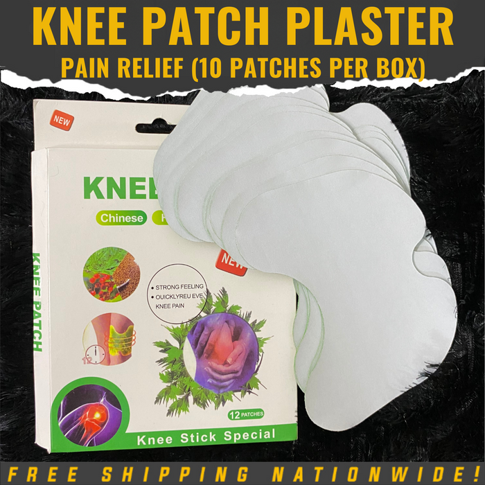 Knee Patch Plaster Pain Relief (10 Patches per box)