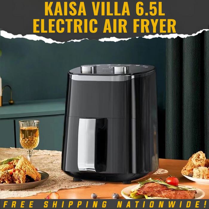 Kaisa Villa Direct Supplier 6.5L Air Fryer Electric Fries Machine Oil Free Large Capacity Air Fryer Non Stick Cooker