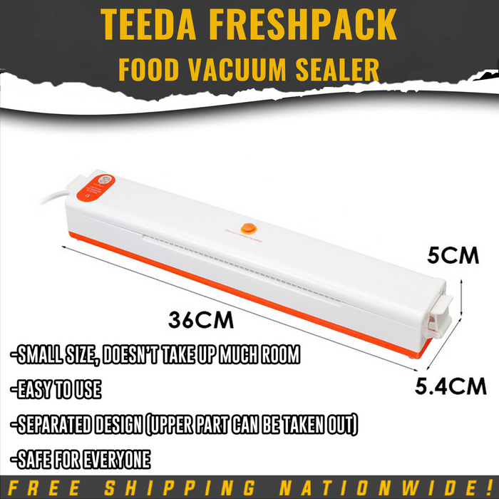 Freshpack Pro Vacuum Sealer Machine Mini Electric Sealing System