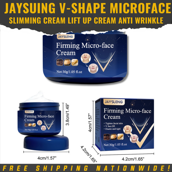 JAYSUING V-Shape Micro face Slimming Cream Lift up Cream Anti Wrinkle