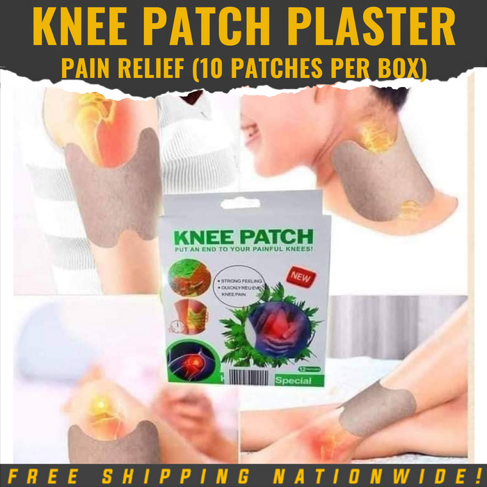 Knee Patch Plaster Pain Relief (10 Patches per box)