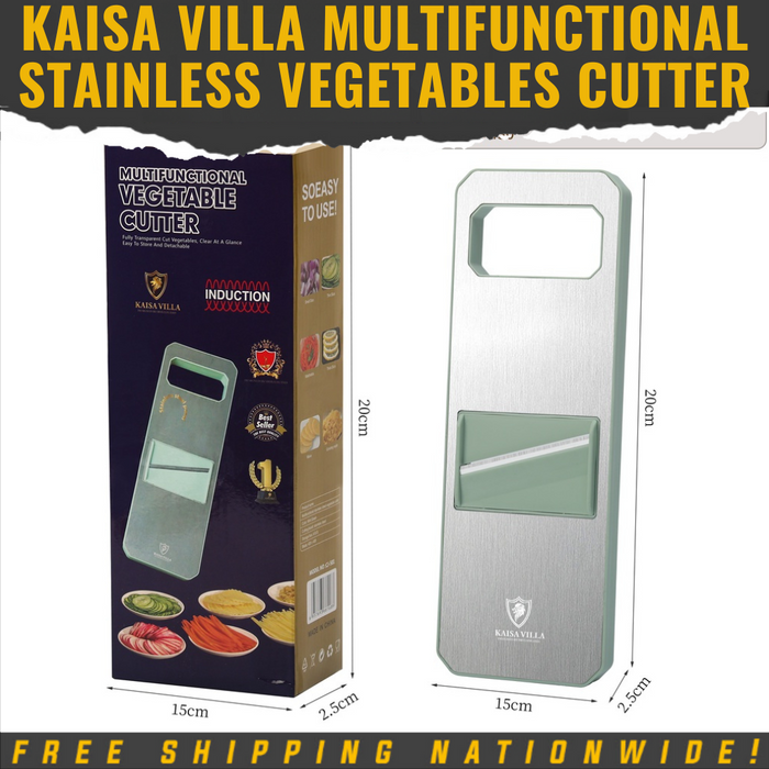 KaisaVilla Direct Supplier Multifunctional Stainless Steel Vegetable Cutter