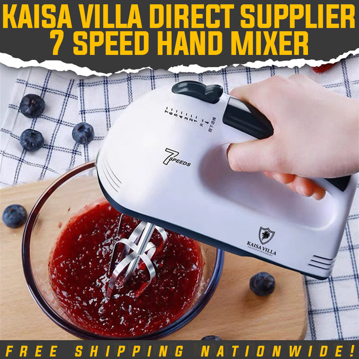Kaisa Villa Electric Direct Supplier Hand Mixer Blender 7Speed