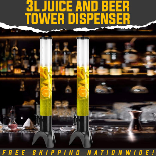 The Best 3L Juice and Beer Tower Dispense