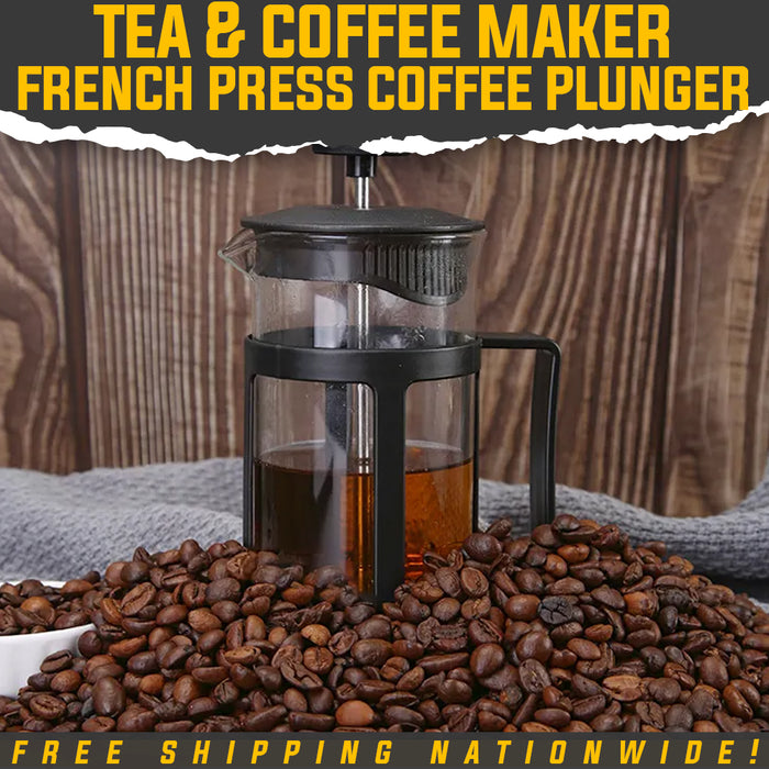 High-quality French Press Tea & Coffee Maker