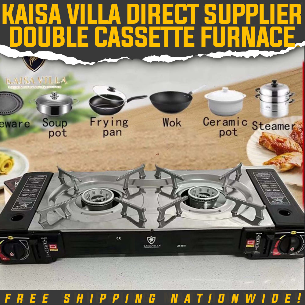 Quality Double Cassette Butane Stove