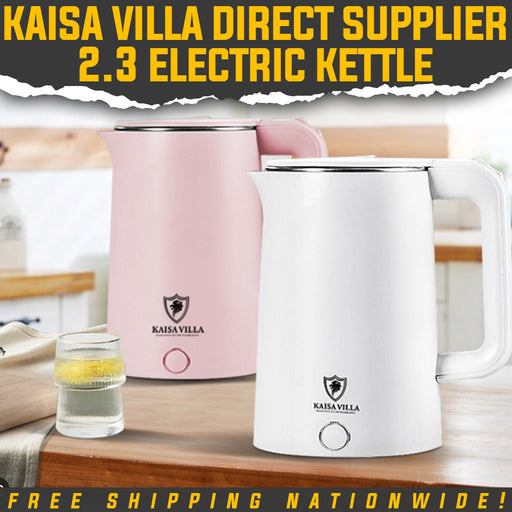 Affordable 2.3L Electric Kettle at Kaisa Villa Direct Supplier