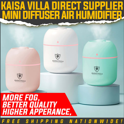 Mini Diffuser Air Humidifier - Kaisa Villa Direct Supplier