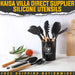 Best Quality 12pcs Silicone Kitchen Utensils at Kaisa Villa