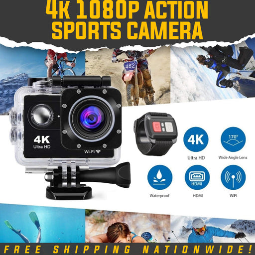 4k Ultra HD Action Camera Sports Camera at Kaisavilla