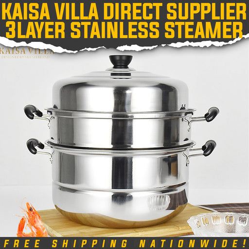 Best Quality 3 Layer Stainless Steamer
